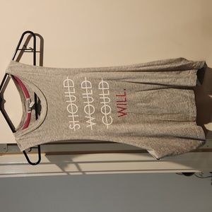 Forever 21 Motivational Muscle Tank